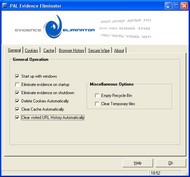 PAL Evidence Eliminator screenshot